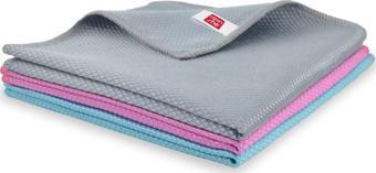 Cleanshe Premium Diamond Mikrofiber Cam Bezi 3'lü Set 50x70