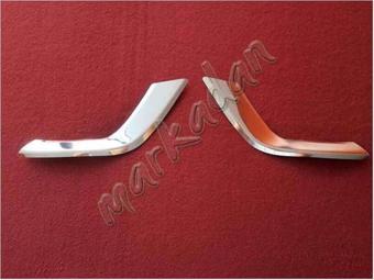 DB Chrome Ford Tourneo Courier Sis Farı Çerçeve Nikelajı 2018-2023 2 Parça P.Çelik