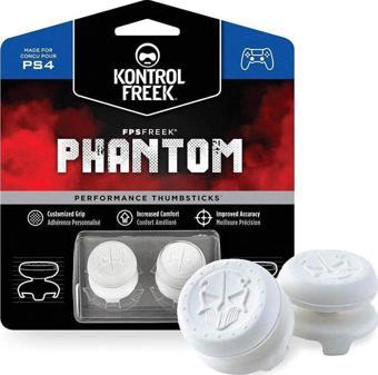 Cosmostech Kontrolfreek FPS FREEK PHANTOM PS5/PS4 Uyumlu Analog Başlık Thumbsticks - Performans Yükseltici ve Koruyucu