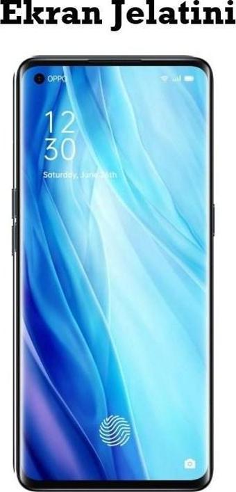 Oppo Reno 4 Pro 5G Uyumlu Ön Body Şeffaf Ultra Ekran Koruyucu Nano Jelatin