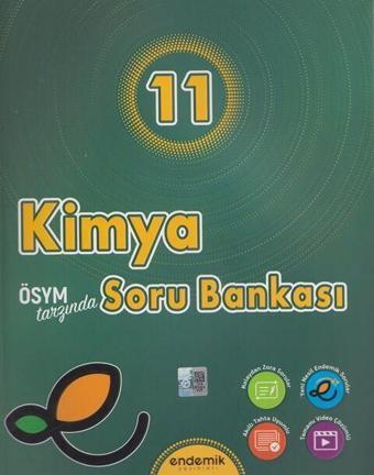 Endemik 11. Sınıf Kimya Soru Bankası Endemik Yayınları - Endemik Yayınları