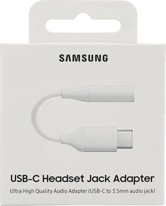 Samsung Tip C 3.5mm Kulaklık Jakı Adaptörü USB C Samsung S22 S21 S20 3,5 mm Aux Ses Dönüştürücü