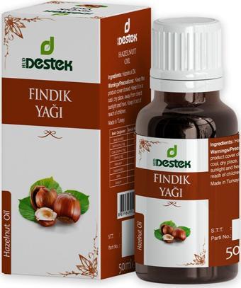 Destek Fındık Yağı (Soğuk Pres) 50 Ml