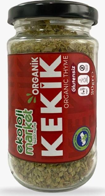 Ekoloji Market Organik Glütensiz Kekik 30 Gr