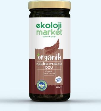 Ekoloji Market Organik Keçiboynuzu Özü (300Ml)