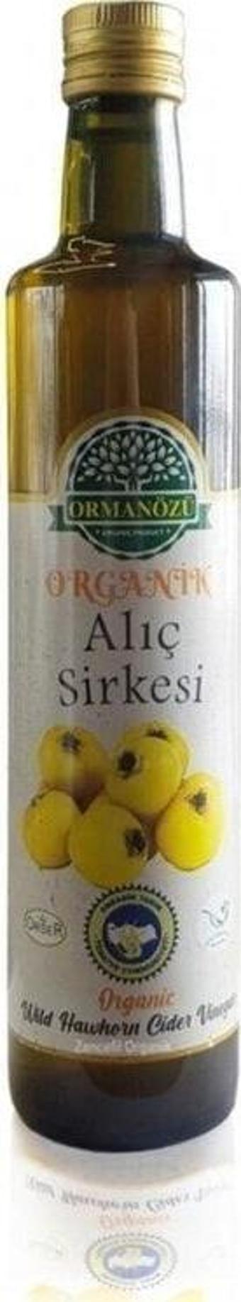 Ormanözü Organik Alıç Sirkesi - Alıç Sirkesi 500 Ml Organik Sertifikalı