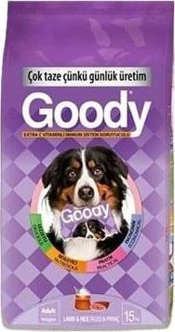 Goody C Vitaminli  Lamb Kuzulu Pirinçli Yetişkin Köpek Maması 15 Kg