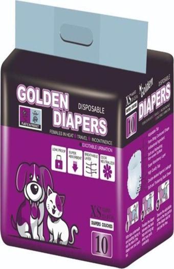 Golden Dıapers Xs Köpek Eğitim Pedi 10 Lu