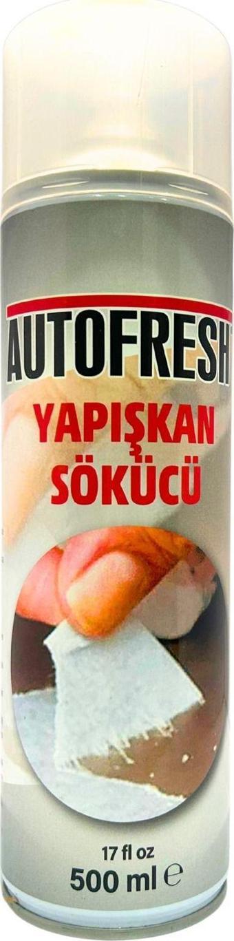 Auto Fresh Yapışkan Sökücü Etiket Folyo Temizleyici Label Remover Sprey 500 ML