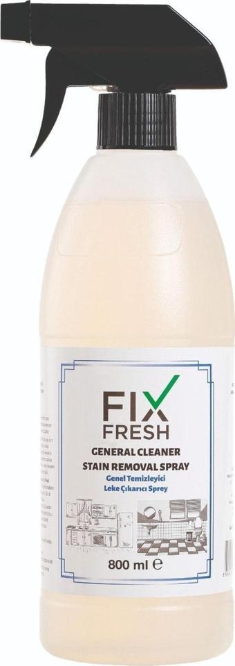 Fixfresh Genel Temizleyici Leke Çıkarıcı Sprey 800 ml Tüm Islak Zeminler Banyo, Mutfak