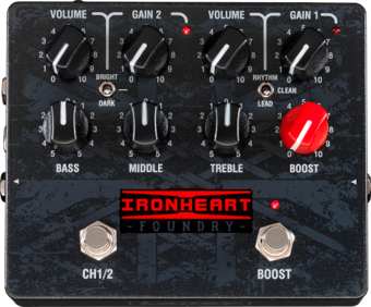 Laney Ironheart IRF-LOUDPEDAL 60W 2 Kanal Amfi Pedalı