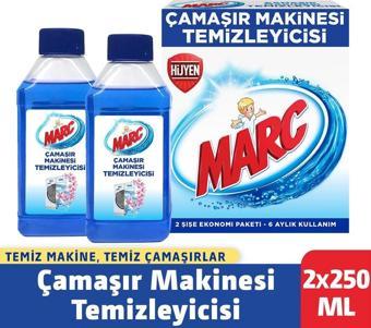 Marc Çamaşır Makinesi Temizleyici 4 Adet x 250 Ml.