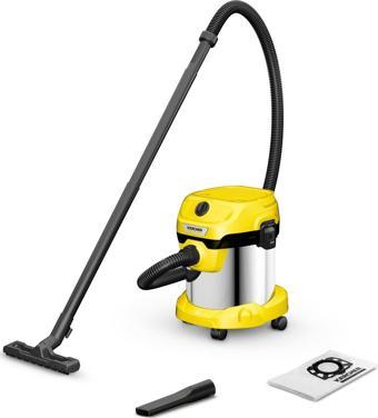 Karcher 1.628-050.0 WD 2 S V-15/4/18 (YSY) ÇELİK KAZAN ISLAK KURU ELEKTRİKLİ SÜPÜRGE