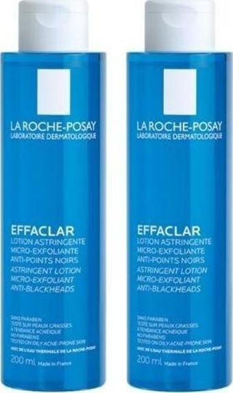 La Roche-Posay Effaclar Sıkılaştırıcı Tonik 200 ml x 2