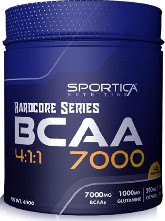 Sportica Nutrition Bcaa 7000 HardCore Series 4:1:1 400 Gr Fruit Punch