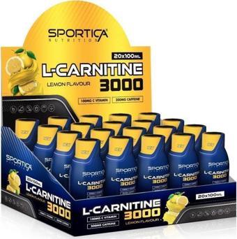 Sportica Nutrition L-Carnitine 3000 Mg 20 Ampul