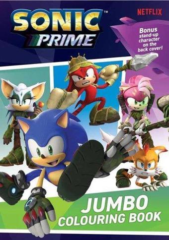 Sonic Prime Jumbo Colouring Book - Kolektif  - Alligator Products Limited