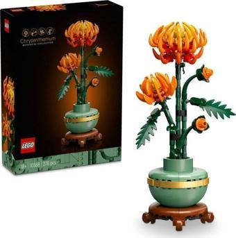 Lego® Icons Krizantem 10368 - Yetişkinler için Dekoratif Kasımpatı Çiçeği Yapım Seti (278 Parça)