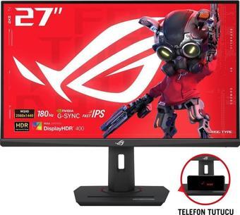 ASUS 27" ROG Strix XG27ACS 180Hz(OC) 1ms(GtG) DP HDR400 Adaptive-Sync WQHD Fast IPS Gaming Monitör