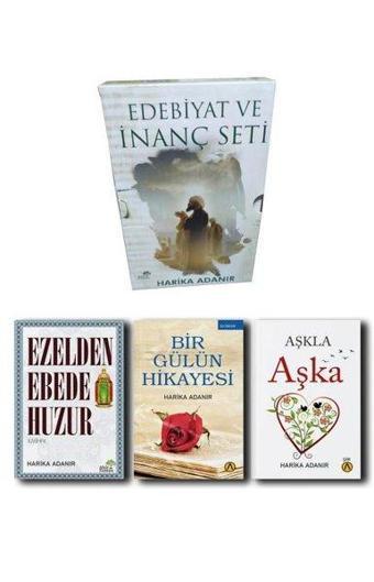 Edebiyat ve İnanç Seti - 3 Kitap Takım - Harika Adanır - Ahir Zaman