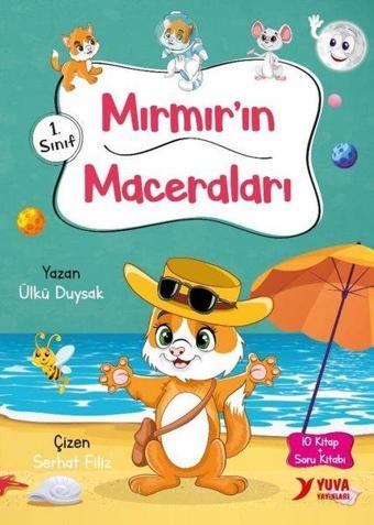 Mırmır'ın Maceraları Seti - 10 Kitap Takım + Soru Kitabı - Ülkü Duysak - Yuva