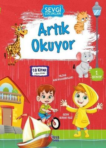 Sevgi Çocukları Artık Okuyor Seti - 10 Kitap Takım + Soru Kitabı - Ahu Gölcüoğulları - Yuva