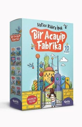 Bir Acayip Fabrika Seti - 10 Kitap Takım - Hatice Kübra İpek - Çelik Yayınevi