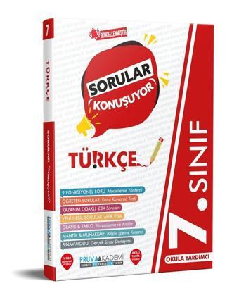 7. Sınıf Türkçe Sorular Konuşuyor Soru Bankası - Pruva Akademi
