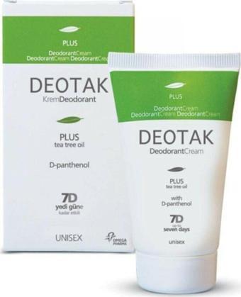 Deotak Plus Krem Deodorant 35 Ml