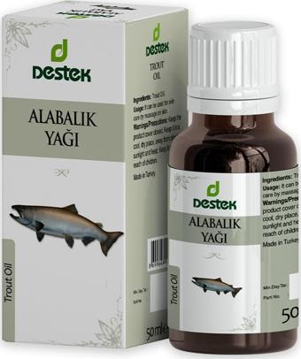 Destek Alabalık Yağı 50 Ml