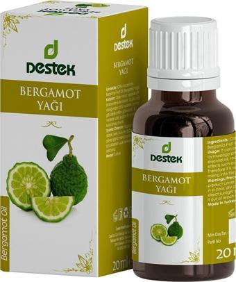 Destek Bergamot Yağı (distile) 20 Ml