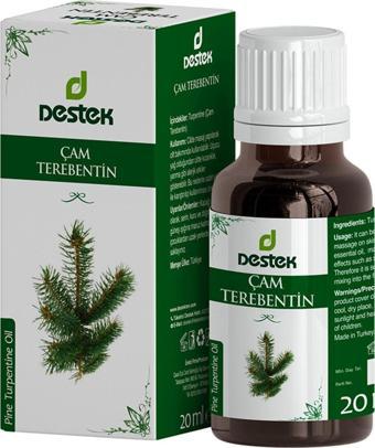 Destek Çam Terebentin (distile) 20 Ml