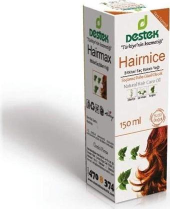 Destek Hairnice Bitkisel Saç Bakım Yağı 150 ml