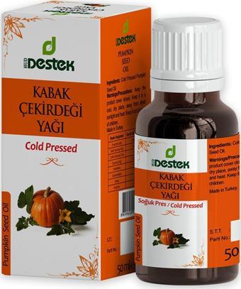 Destek Kabak Çekirdeği Yağı (soğuk Pres) 50 Ml