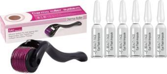 Beauty Collection Beauty Face Serum Ampul Göz Çevresi Için 2ml X 6 Adet + Derma Roller 540 Iğneli 0.5 Mm