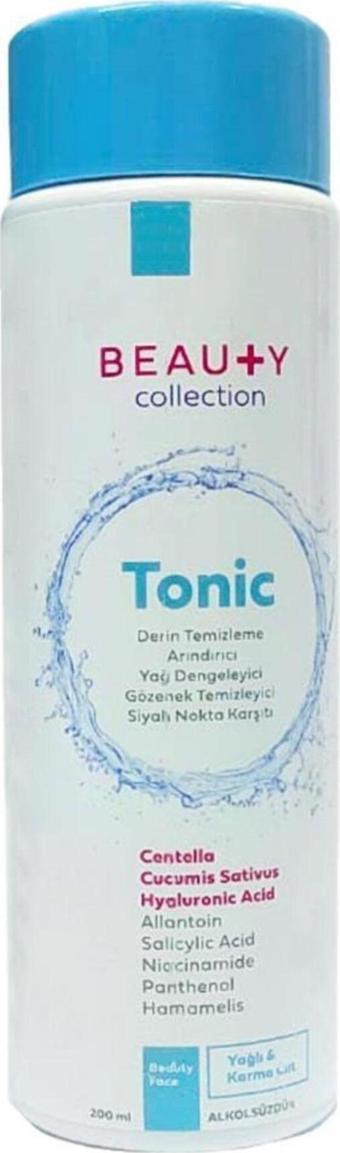 Beauty Face Beauty Collection Yağlı Ve Karma Ciltlere Özel Temizleyici Tonik 200ml