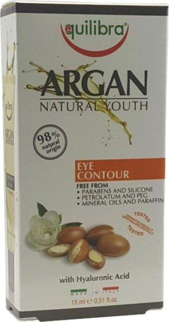 Equilibra Argan Eye Contour Argan Yağlı Göz Kontürü 15 ml