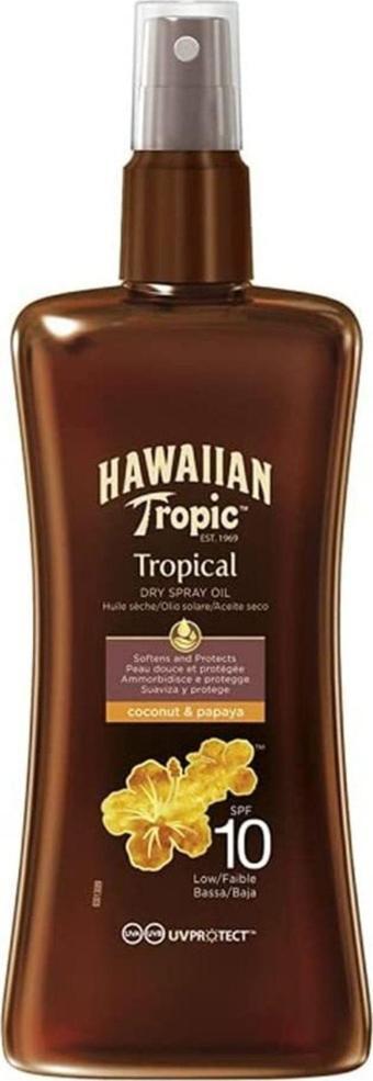 Calradia Hawaiian Tropic Tannıng Oıl Spray 10 Spf 200 ml