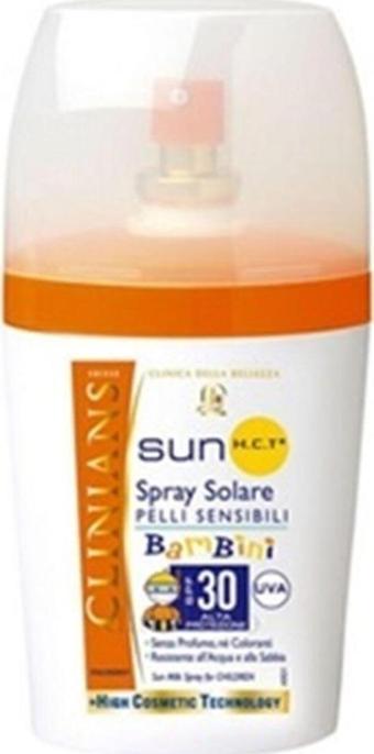 Clinians Çocuk Ve Hassas Ciltler Için Güneş Koruyucu Losyon Spf 30 Koruma Sprey 150 ml