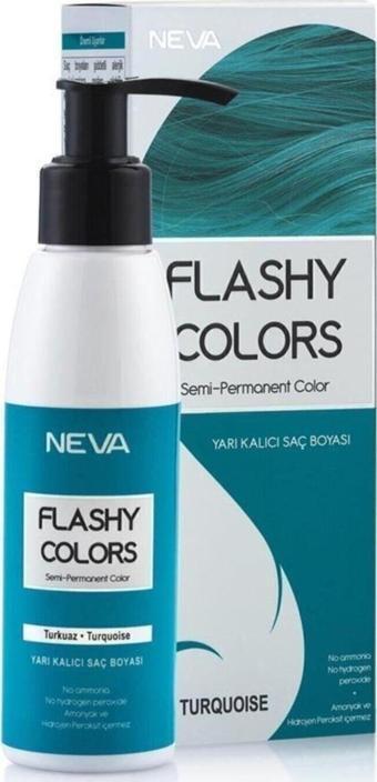 Flashy Colors Yarı Kalıcı Saç Boyası - Turquoise / Turkuaz 100 ml