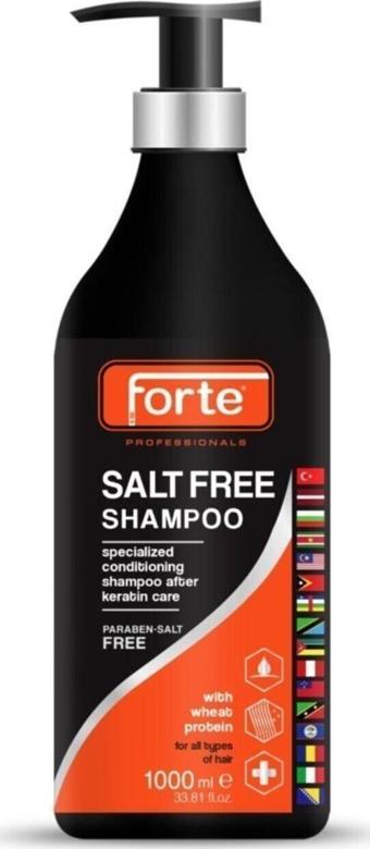 Forte Tuzsuz Şampuan Salt Free Shampoo 1000ml