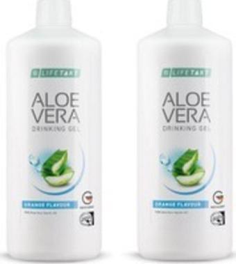 LR Aloe Vera Jel Içecek Portakal Aromalı 1000 Ml 2'li Set