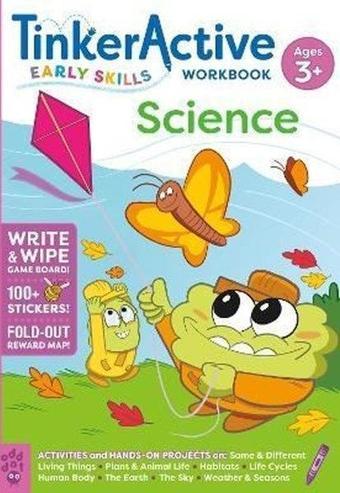 TinkerActive Early Skills Science Workbook Ages 3+ - Megan Hewes Butler - ODD DOT