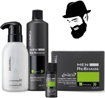 Goldwell 6CA Men Reshade 4 x 20 ml + Oksidan Losyon 250 ml 40216091400781