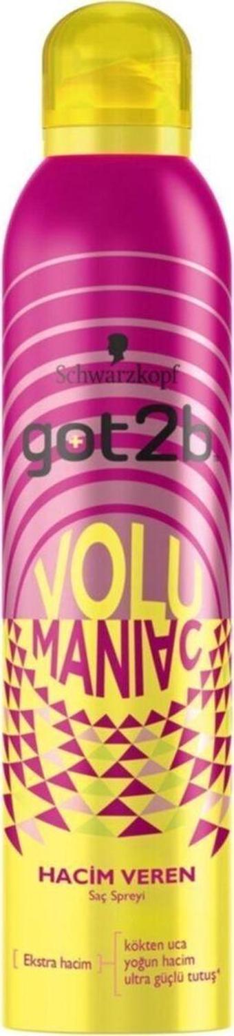 Got2B Volumaniac Saç Spreyi 300 Ml