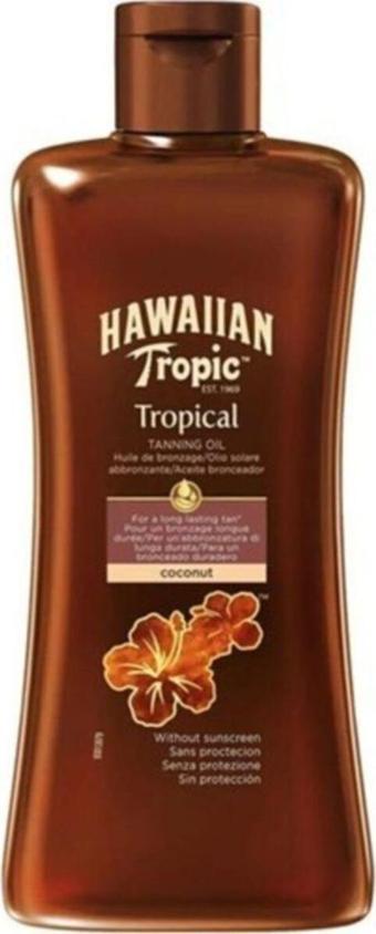 Hawaiian Tropic Hawaııan Tropic Bronzlaştırıcı Yağ 200 Ml