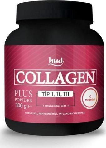 Hud Collagen Plus Toz Kolajen Powder Hidrolize Kollajen Tip Kollajen Toz Içecek 3 Adet