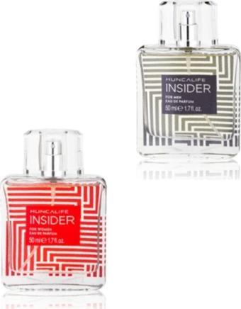 Huncalife Insider Erkek Edp 50 ml + Insider Kadın Edp 50 ml