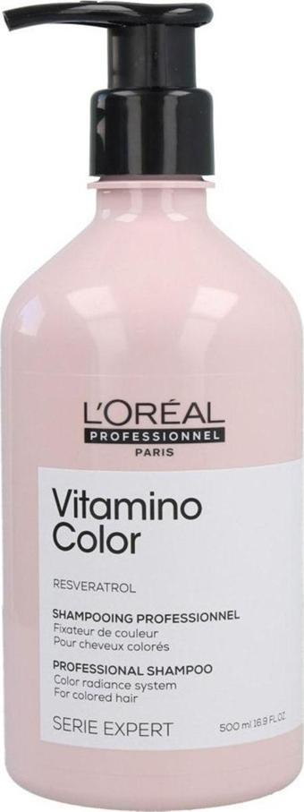 L'Oréal Professionnel Paris Vitamino Color For Dyed Hair Color Protective Resveratrol Shampoo 500 Ml Bys81
