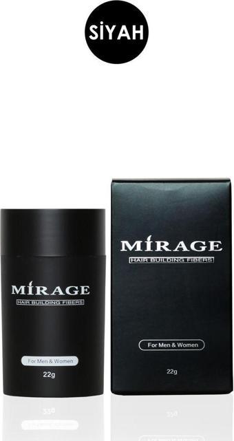 Mirage Hair Fiber Siyah 22gr